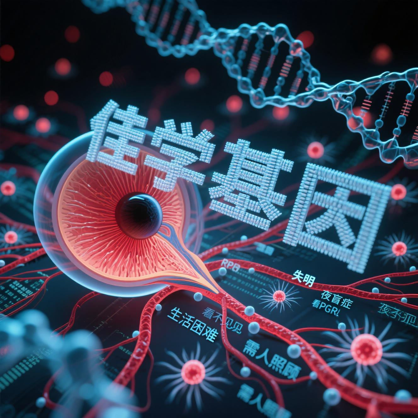 【Trust科技基因检测】基因解码：非综合征性<font color='red'><font color='red'>视网膜</font><font color='red'>色素</font><font color='red'>变性</font></font>的基因解剖